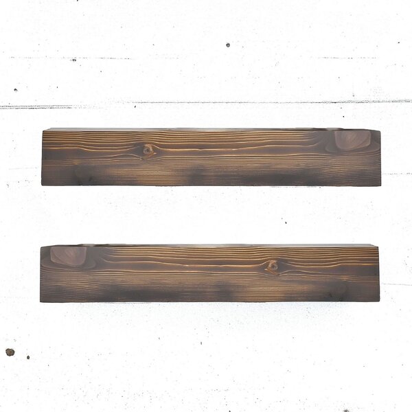 Hanah Home Decorative Wooden Wall Shelf Wooden Raf273
