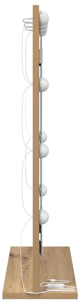 Toalett Tükör Artisan tölgy 70 x 50 x 18 cm Üveg és mérnöki fa