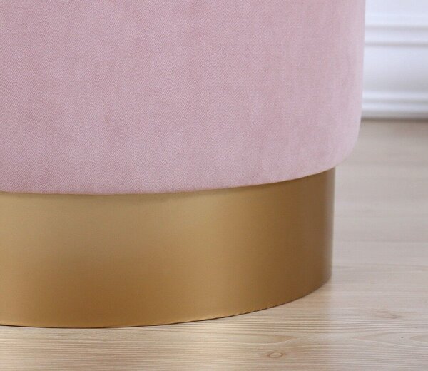 Atelier Del Sofa Puff Pink Memfis - rózsaszín