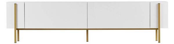 Hanah Home Nexus TV-állvány - fehér, arany
