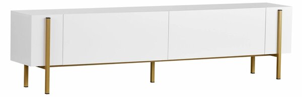 Hanah Home Nexus TV-állvány - fehér, arany