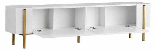 Hanah Home Nexus TV-állvány - fehér, arany