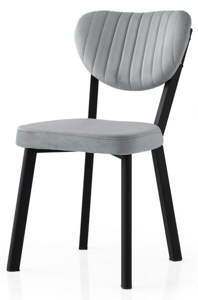 Hanah Home szék szett (2 darab) fekete jégkék Beta - 851 V2