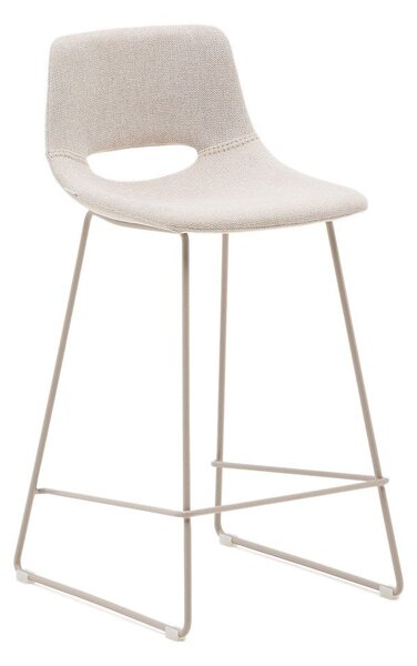 Bézs bárszék (ülésmagasság 65 cm) Zahara – Kave Home
