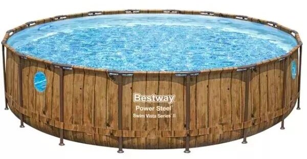 Bestway: Power Steel Swim Vista fémvázas medence szett - 549 x 122 cm 56977