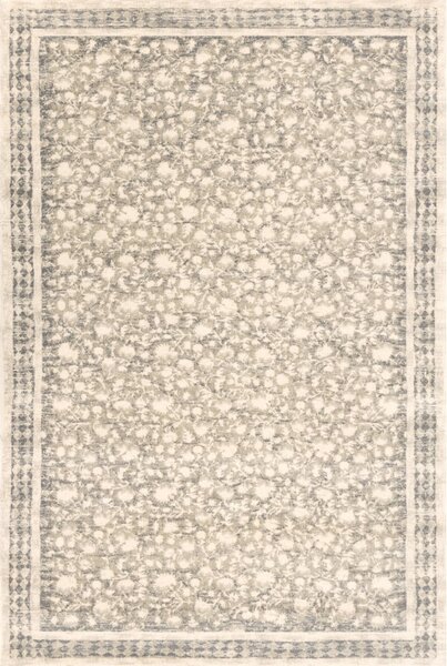 Bézs gyapjú szőnyeg 133x190 cm Agnus Granny – Agnella