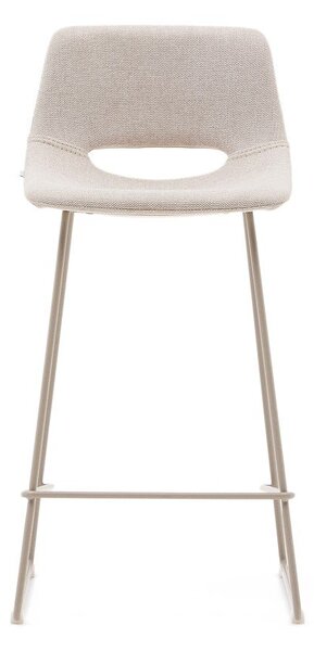 Bézs bárszék (ülésmagasság 65 cm) Zahara – Kave Home