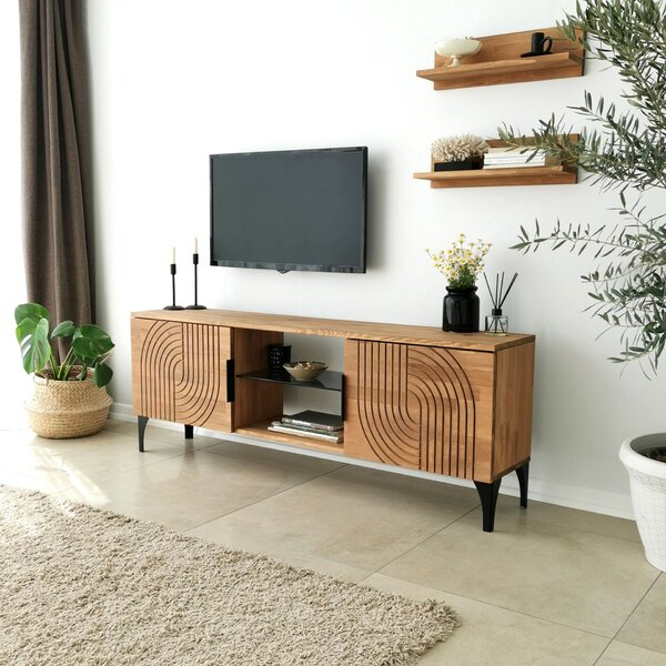 Hanah Home Lidya tölgy TV-szekrény - tölgy