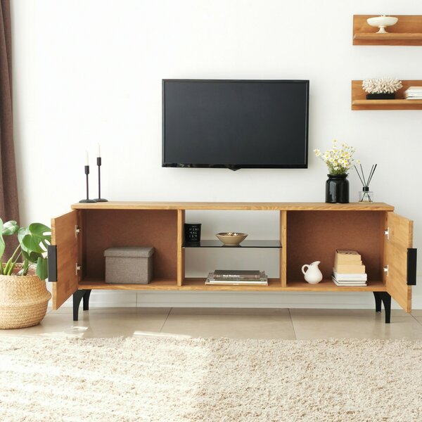 Hanah Home Lidya tölgy TV-szekrény - tölgy