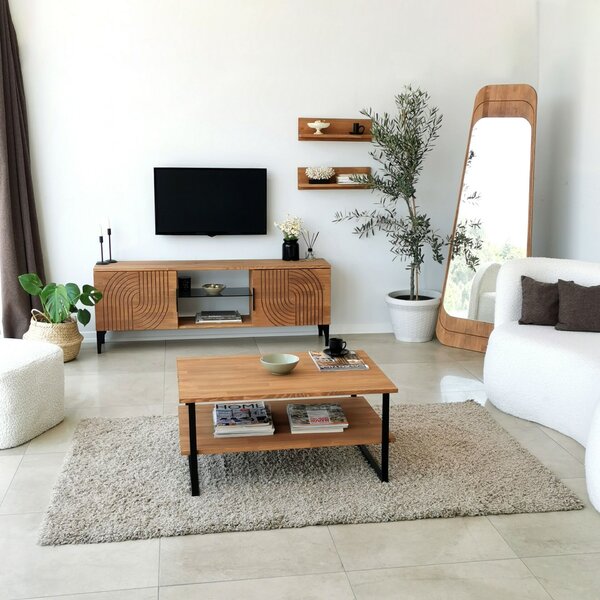 Hanah Home Lidya tölgy TV-szekrény - tölgy