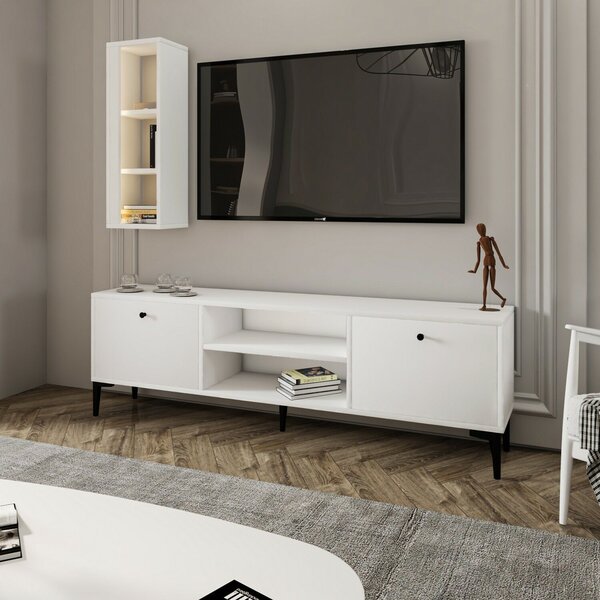 Hanah Home TV-állvány White Bien - Fehér
