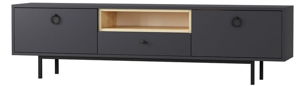 Hanah Home TV Stand Anthracite Naturel - Anthracite