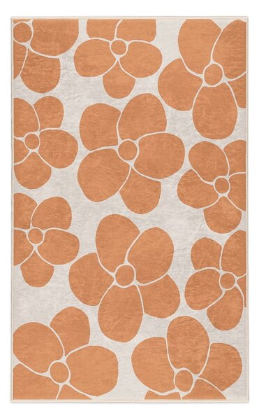 Narancssárga mosható szőnyeg 60x100 cm Orange Meadow – Mila Home