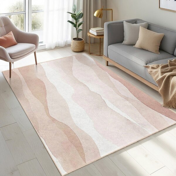 Krémszínű mosható szőnyeg 160x230 cm Komodo Beach – Mila Home