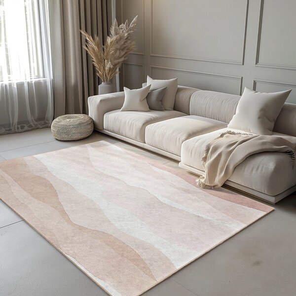 Krémszínű mosható szőnyeg 160x230 cm Komodo Beach – Mila Home