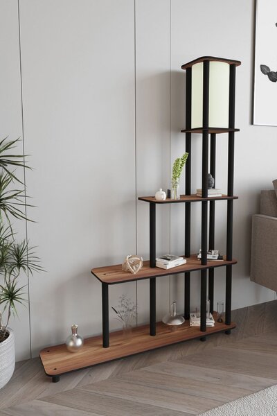 Opviq Állólámpa Walnut Escaleras - Diófa