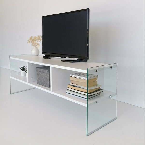 Hanah Home TV Stand White TV400