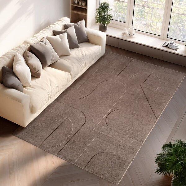 Bézs mosható szőnyeg 80x150 cm Pompei 1614 – Ayyildiz Carpets