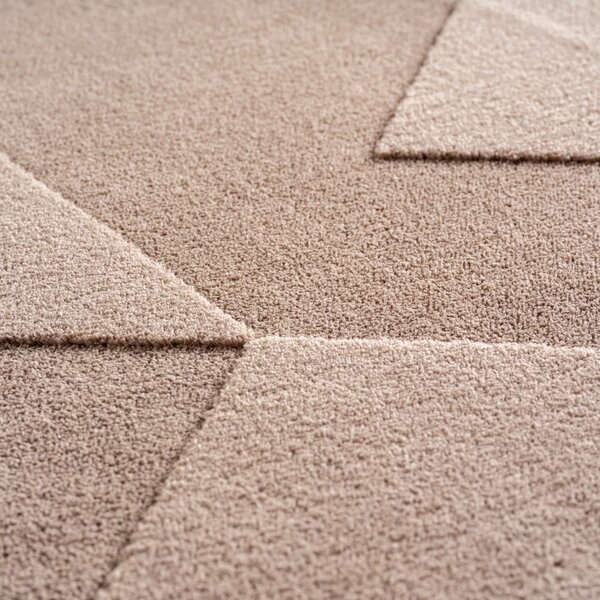Világosbarna mosható szőnyeg 120x170 cm Pompei 1613 – Ayyildiz Carpets