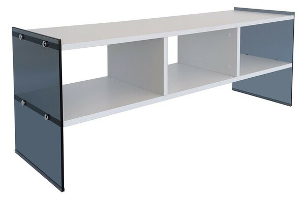 Hanah Home TV állvány, White Fume TV401