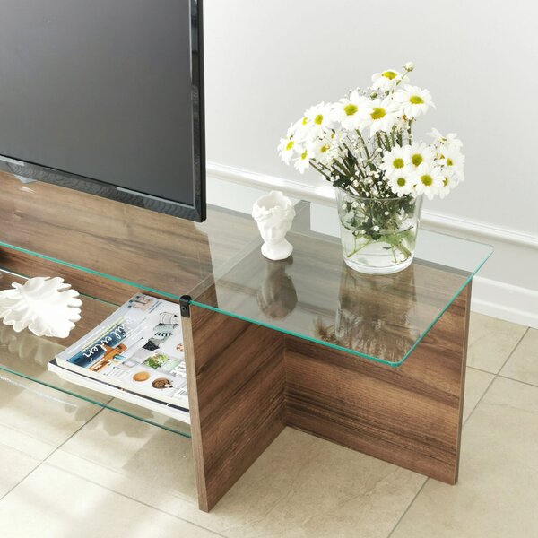 Hanah Home TV Stand Walnut Escape TV - Walnut