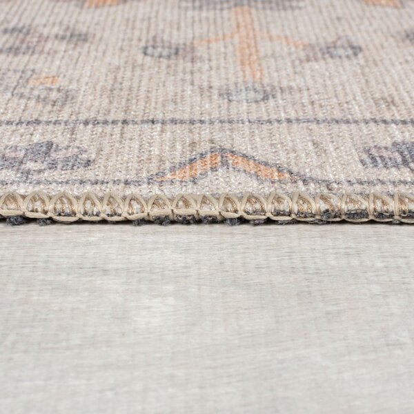 Krémszínű mosható szőnyeg 152x230 cm Teo Traditional – Flair Rugs
