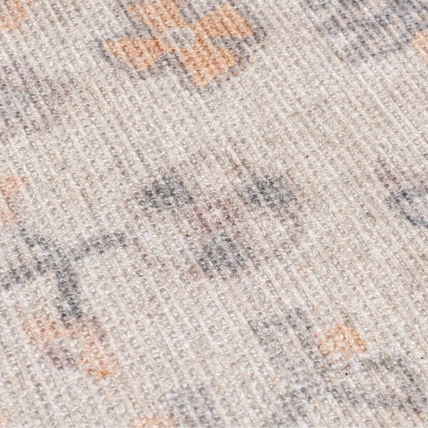 Krémszínű mosható szőnyeg 152x230 cm Teo Traditional – Flair Rugs
