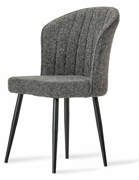 Hanah Home Chair Set (2 Pieces) Anthracite Black Rubi - Anthracite, Black