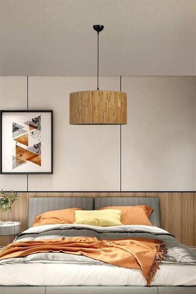 Opviq Fa csillár Fekete 8858-1