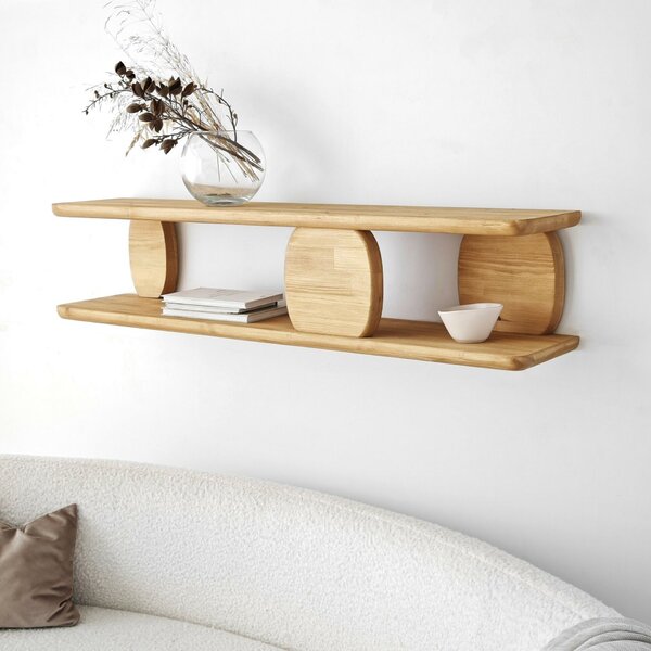Hanah Home Fali polc Oak Modena - Oak