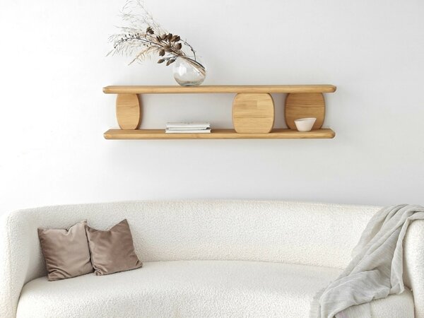 Hanah Home Fali polc Oak Modena - Oak