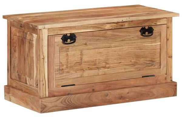 VidaXL tömör akácfa cipőtároló pad 85 x 40 x 45 cm