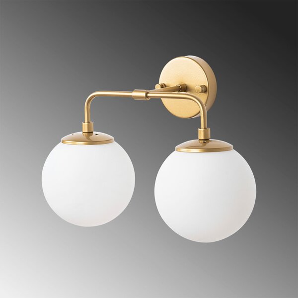Opviq Fali Lámpa Gold Horn - 12210