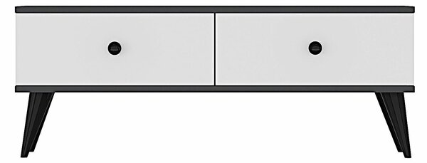 Hanah Home TV állvány antracit-fehér Mona 120 - Antracit, fehér