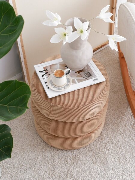 Atelier Del Sofa Puff Camel Boum - Camel színben