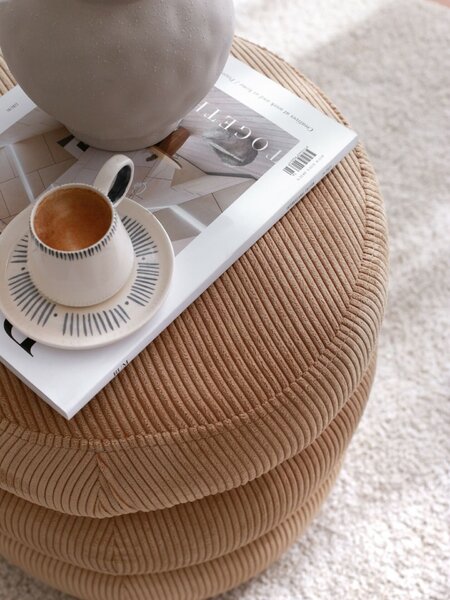 Atelier Del Sofa Puff Camel Boum - Camel színben