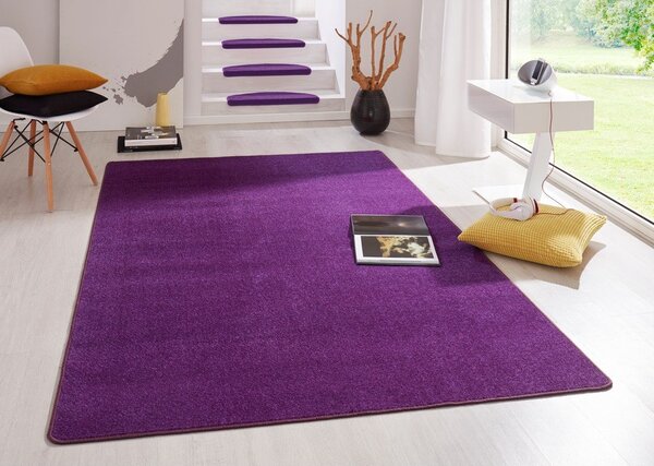 Sötétlila szőnyeg 80x150 cm Fancy – Hanse Home