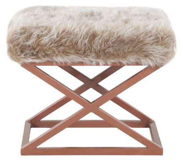 Atelier Del Sofa puff, réz Capraz plüss - réz