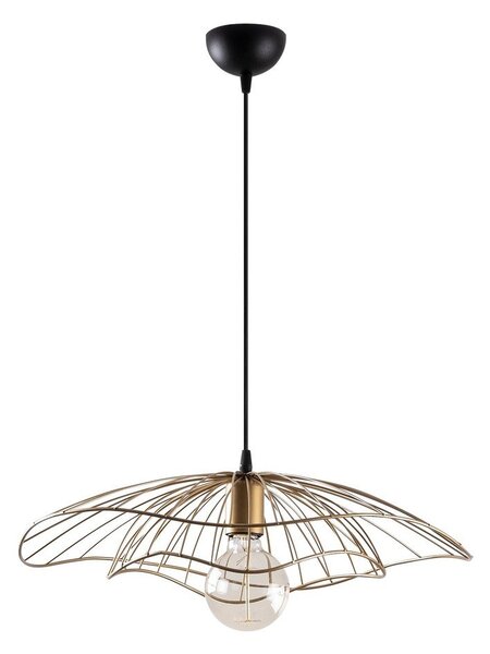 Aranyszínű függőlámpa ø 50 cm Farac – Opviq lights