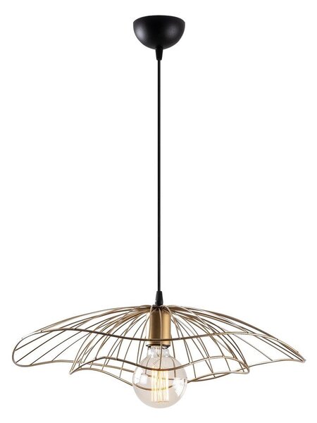 Aranyszínű függőlámpa ø 50 cm Farac – Opviq lights