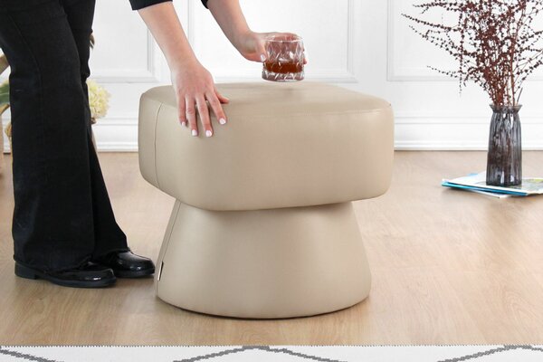 Atelier Del Sofa Loosca Bézs Puff