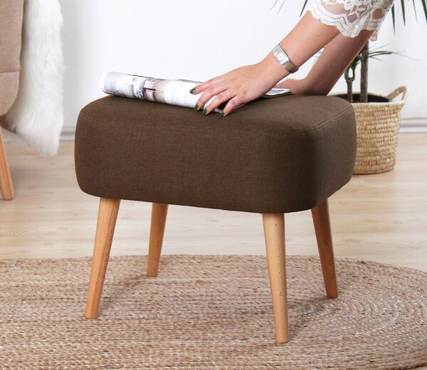 Atelier Del Sofa Puff Brown Parrot - Barna