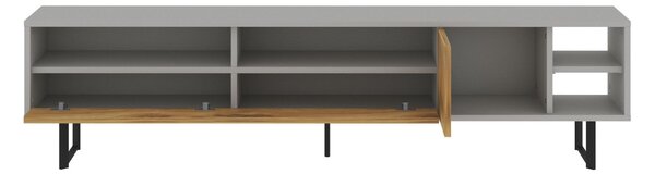 Hanah Home TV Stand Grey Oak Luga - Grey, Oak