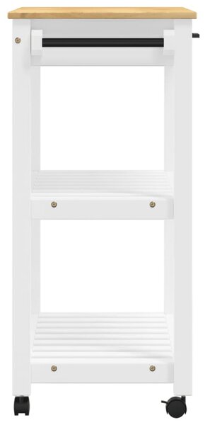 MONZA tömör fenyőfa konyhai kocsi 84 x 40 x 88,5 cm