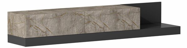 Hanah Home TV állvány Gordion Marble Anthracite Major - Gordion Marble, Anthracite