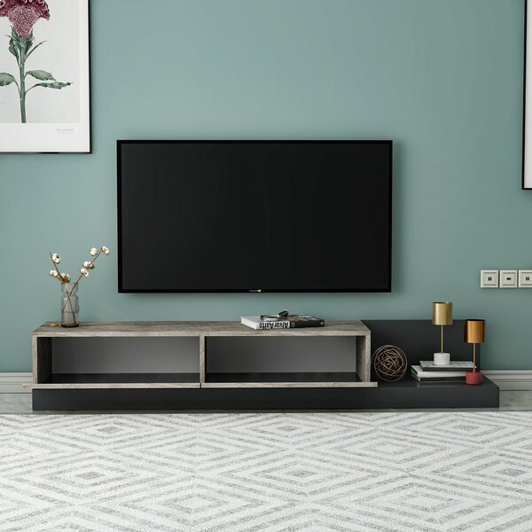 Hanah Home TV állvány Gordion Marble Anthracite Major - Gordion Marble, Anthracite