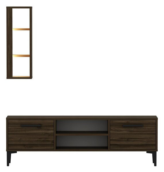 Hanah Home TV állvány Walnut Bien - dió