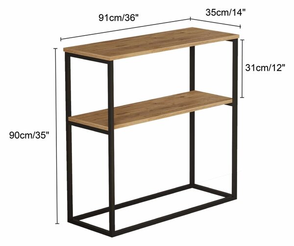 Hanah Home Console Natural Oslo - Natural