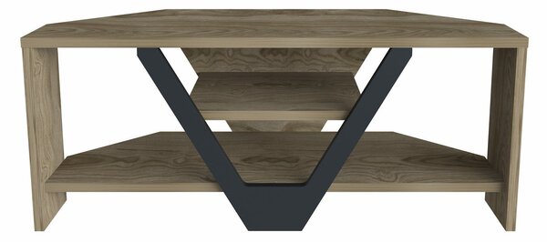 Hanah Home TV Stand Oud Black Karin - Oud, Black