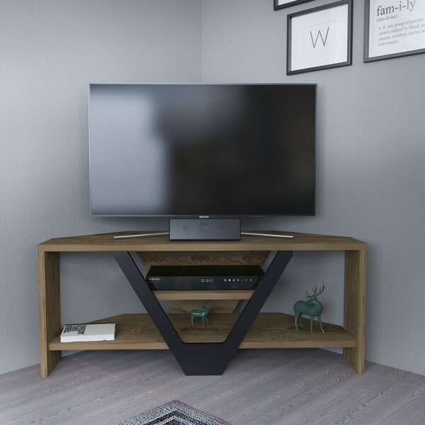 Hanah Home TV Stand Oud Black Karin - Oud, Black